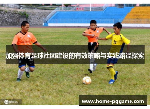 加强体育足球社团建设的有效策略与实践路径探索